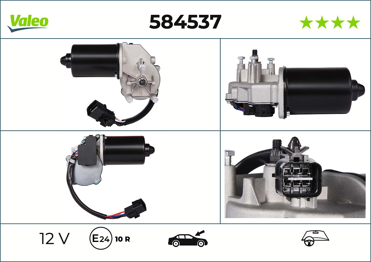 Moteur d'essuie-glace VALEO 584537